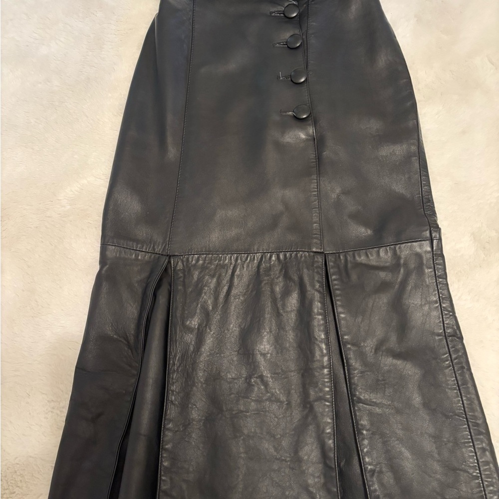 Elegant Black Maxi Skirt